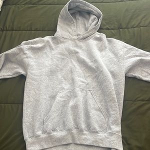 Men's medium gray hoodie